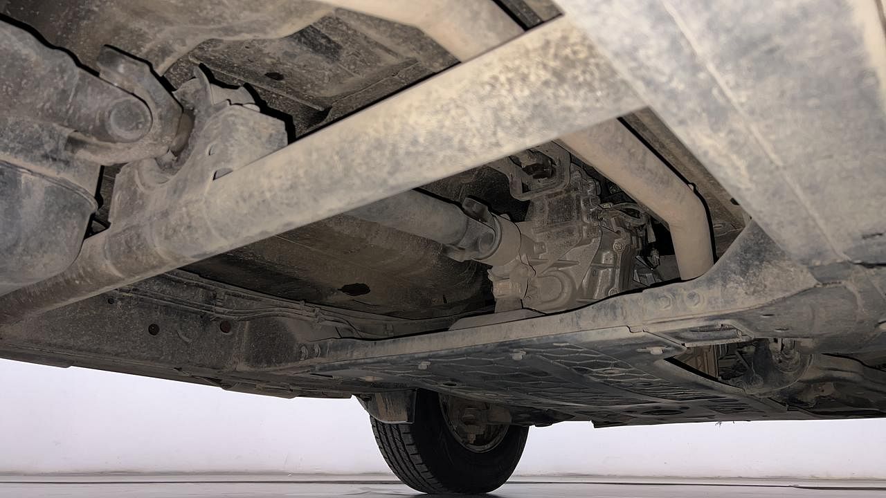 Used 2017 Mahindra TUV300 [2015-2020] T8 mHAWK100 Diesel Manual extra REAR RIGHT UNDERBODY VIEW