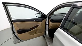 Used 2014 Hyundai Verna [2011-2015] Fluidic 1.6 CRDi SX Diesel Manual interior LEFT FRONT DOOR OPEN VIEW
