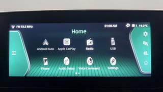 Used 2021 Tata Harrier XZA Plus Dark Edition AT Diesel Automatic top_features Touch screen infotainment system
