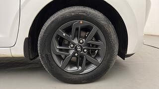 Used 2021 Hyundai Grand i10 Nios Sportz 1.2 Kappa VTVT Petrol Manual tyres RIGHT FRONT TYRE RIM VIEW
