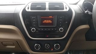 Used 2017 Mahindra TUV300 [2015-2020] T8 Diesel Manual interior MUSIC SYSTEM & AC CONTROL VIEW
