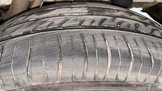 Used 2016 Mahindra KUV100 [2015-2017] K4 6 STR Petrol Manual tyres LEFT REAR TYRE TREAD VIEW