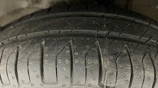 Used 2017 Maruti Suzuki Alto K10 [2014-2019] VXi Petrol Manual tyres LEFT FRONT TYRE TREAD VIEW