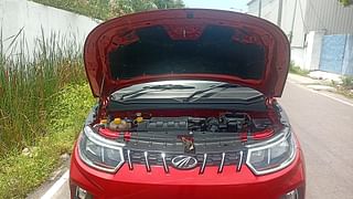 Used 2017 Mahindra KUV100 NXT K8 6 STR Petrol Manual engine ENGINE & BONNET OPEN FRONT VIEW