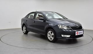Used 2017 Skoda Rapid new [2016-2020] Ambition TDI Diesel Manual exterior RIGHT FRONT CORNER VIEW