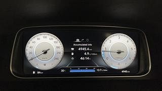 Used 2022 Hyundai Alcazar Platinum 7 STR 1.5 Diesel MT Diesel Manual interior CLUSTERMETER VIEW