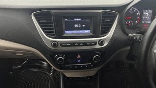 Used 2019 Hyundai Verna 1.4 VTVT EX Petrol+cng(outside fitted) Petrol+cng Manual interior MUSIC SYSTEM & AC CONTROL VIEW