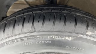 Used 2019 Maruti Suzuki Swift [2017-2021] VXi Petrol Manual tyres LEFT FRONT TYRE TREAD VIEW