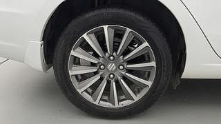 Used 2021 Maruti Suzuki Ciaz Alpha AT Petrol Petrol Automatic tyres RIGHT REAR TYRE RIM VIEW