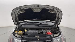 Used 2016 Mahindra KUV100 [2015-2017] K6 6 STR Petrol Manual engine ENGINE & BONNET OPEN FRONT VIEW
