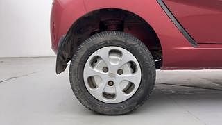 Used 2015 Tata Nano [2014-2018] Twist XTA Petrol Petrol Automatic tyres RIGHT REAR TYRE RIM VIEW
