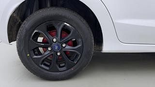 Used 2017 Ford Figo [2015-2019] Titanium 1.2 Ti-VCT Petrol Manual tyres RIGHT REAR TYRE RIM VIEW