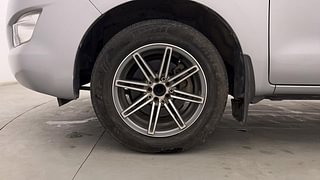 Used 2017 Toyota Innova Crysta [2016-2020] 2.4 GX 7 STR Diesel Manual tyres LEFT FRONT TYRE RIM VIEW