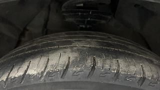 Used 2019 Mahindra XUV 300 W8 AMT (O) Diesel Diesel Automatic tyres LEFT FRONT TYRE TREAD VIEW