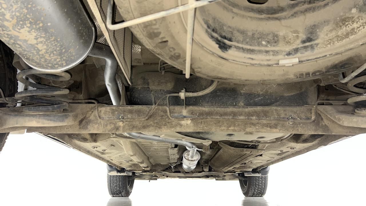 Used 2018 Renault Captur [2017-2020] RXE Petrol Petrol Manual extra REAR UNDERBODY VIEW (TAKEN FROM REAR)