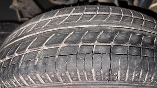 Used 2016 Tata Nano [2014-2018] Twist XTA Petrol Petrol Automatic tyres LEFT REAR TYRE TREAD VIEW