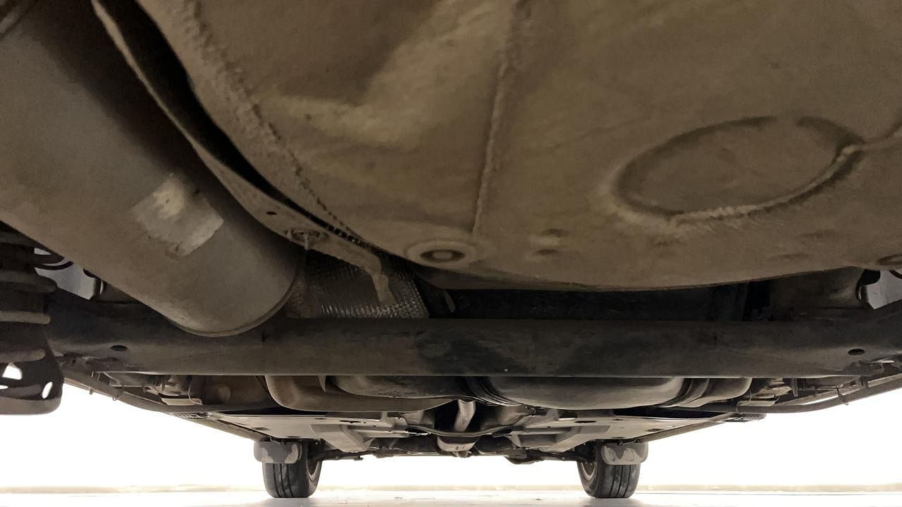Used 2018 Skoda Rapid new [2016-2020] Ambition Petrol Petrol Manual extra REAR UNDERBODY VIEW (TAKEN FROM REAR)