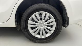 Used 2017 Maruti Suzuki Dzire [2017-2020] VXI AMT Petrol Automatic tyres LEFT REAR TYRE RIM VIEW