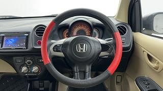 Used 2014 Honda Brio [2011-2016] S MT Petrol+CNG (Outside Fitted) Petrol+cng Manual interior STEERING VIEW