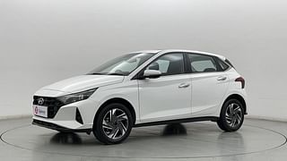 Used 2022 Hyundai New i20 Asta (O) 1.2 MT Petrol Manual exterior LEFT FRONT CORNER VIEW