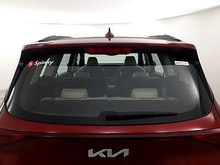 Used 2022 Kia Carens Luxury Plus 1.4 Petrol 6 STR Petrol Manual exterior BACK WINDSHIELD VIEW
