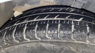 Used 2019 Datsun Redi-GO [2015-2019] A Petrol Manual tyres LEFT FRONT TYRE TREAD VIEW