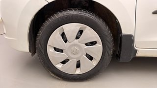 Used 2017 Maruti Suzuki Celerio [2014-2021] VXi AMT (O) Petrol Automatic tyres LEFT FRONT TYRE RIM VIEW