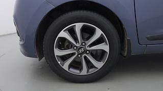 Used 2014 Hyundai Xcent [2014-2017] SX Diesel Diesel Manual tyres LEFT FRONT TYRE RIM VIEW