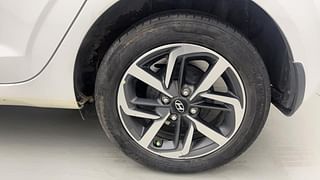 Used 2019 Hyundai Grand i10 Nios Asta 1.2 Kappa VTVT Petrol Manual tyres LEFT REAR TYRE RIM VIEW