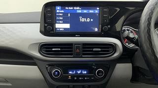 Used 2019 Hyundai Grand i10 Nios Sportz AMT 1.2 Kappa VTVT Petrol Automatic interior MUSIC SYSTEM & AC CONTROL VIEW