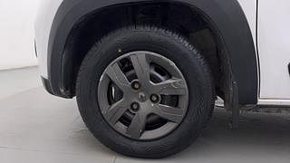 Used 2018 Renault Kwid [2015-2019] 1.0 RXT AMT Petrol Automatic tyres LEFT FRONT TYRE RIM VIEW