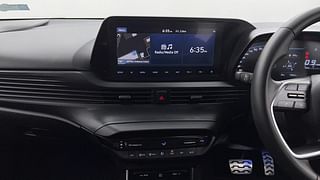 Used 2021 Hyundai New i20 Asta (O) 1.0 Turbo DCT Petrol Automatic interior MUSIC SYSTEM & AC CONTROL VIEW