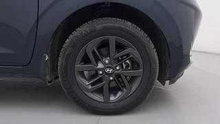 Used 2021 Hyundai Grand i10 Nios Sportz AMT 1.2 Kappa VTVT Petrol Automatic tyres RIGHT FRONT TYRE RIM VIEW