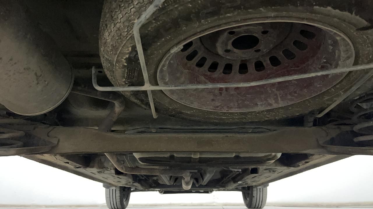 Used 2020 Renault Triber RXZ AMT Petrol Automatic extra REAR UNDERBODY VIEW (TAKEN FROM REAR)