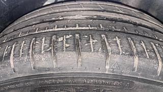 Used 2018 Ford Figo Aspire Titanium 1.2 Ti-VCT Sports Edition Petrol Manual tyres LEFT REAR TYRE TREAD VIEW