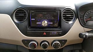 Used 2014 Hyundai Grand i10 [2013-2017] Magna 1.2 Kappa VTVT Petrol Manual interior MUSIC SYSTEM & AC CONTROL VIEW
