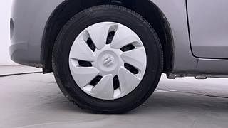Used 2015 Maruti Suzuki Celerio ZXI AMT Petrol Automatic tyres LEFT FRONT TYRE RIM VIEW
