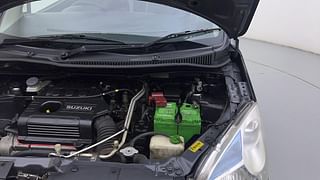 Used 2012 Maruti Suzuki Wagon R 1.0 [2010-2019] VXi Petrol Manual engine ENGINE LEFT SIDE HINGE & APRON VIEW