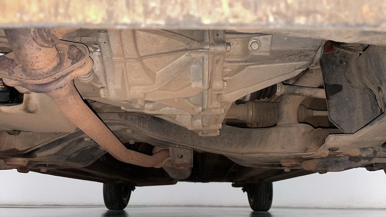 Used 2018 Maruti Suzuki Celerio ZXI (O) AMT Petrol Automatic extra FRONT LEFT UNDERBODY VIEW