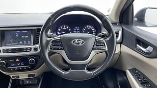 Used 2018 Hyundai Verna [2017-2020] 1.6 VTVT SX (O) Petrol Manual interior STEERING VIEW