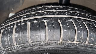 Used 2022 Hyundai Grand i10 Nios Sportz 1.2 Kappa VTVT CNG Petrol+cng Manual tyres LEFT FRONT TYRE TREAD VIEW