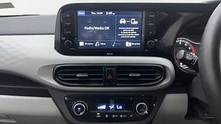 Used 2020 Hyundai Grand i10 Nios Sportz 1.2 Kappa VTVT Petrol Manual interior MUSIC SYSTEM & AC CONTROL VIEW