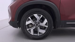 Used 2022 Kia Sonet HTX Plus 1.5 Diesel Manual tyres LEFT FRONT TYRE RIM VIEW