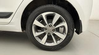 Used 2015 Hyundai Elite i20 [2014-2018] Asta 1.2 Petrol Manual tyres LEFT REAR TYRE RIM VIEW