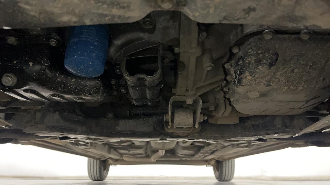Used 2018 Hyundai Grand i10 [2017-2020] Magna AT 1.2 Kappa VTVT Petrol Automatic extra FRONT LEFT UNDERBODY VIEW
