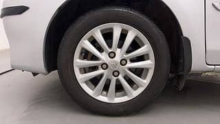 Used 2016 Toyota Etios [2010-2017] VX Petrol Manual tyres LEFT FRONT TYRE RIM VIEW