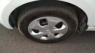 Used 2017 Tata Tiago [2016-2020] XTA Petrol Manual tyres LEFT FRONT TYRE RIM VIEW