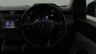 Used 2022 Renault Triber RXZ AMT Dual Tone Petrol Automatic interior STEERING VIEW