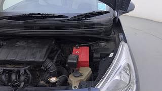 Used 2014 Hyundai Grand i10 [2013-2017] Asta 1.2 Kappa VTVT (O) Petrol Manual engine ENGINE LEFT SIDE HINGE & APRON VIEW