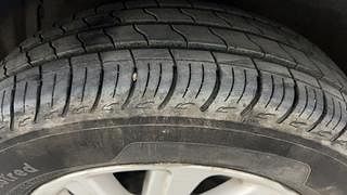 Used 2015 Maruti Suzuki Swift Dzire ZXI Petrol Manual tyres LEFT FRONT TYRE TREAD VIEW